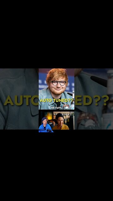 IS THIS AUTO TUNED? Ed Sheeran - The Day I Was Born #shorts