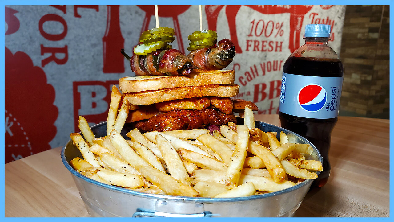 This EPIC BBQ Sandwich Challenge Gets Served In A Bucket!