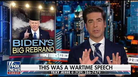 Watters: Biden Is Democracy Just Like Fauci Is Science