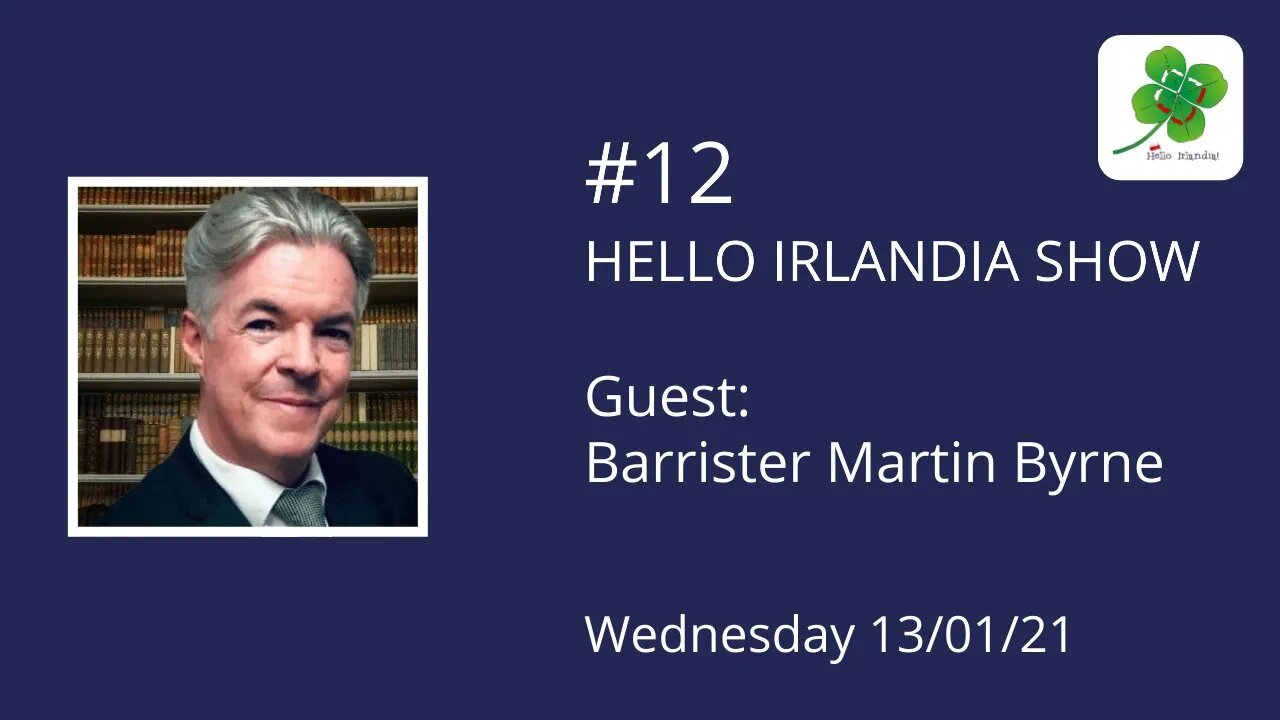 ☘️ Hello Irlandia Show #12 with Martin Byrne 🎙