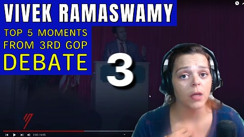 Vivek Ramaswamy ~ Top 5 Moments from GOP Debate ~ REACTION ~ He is sharp!