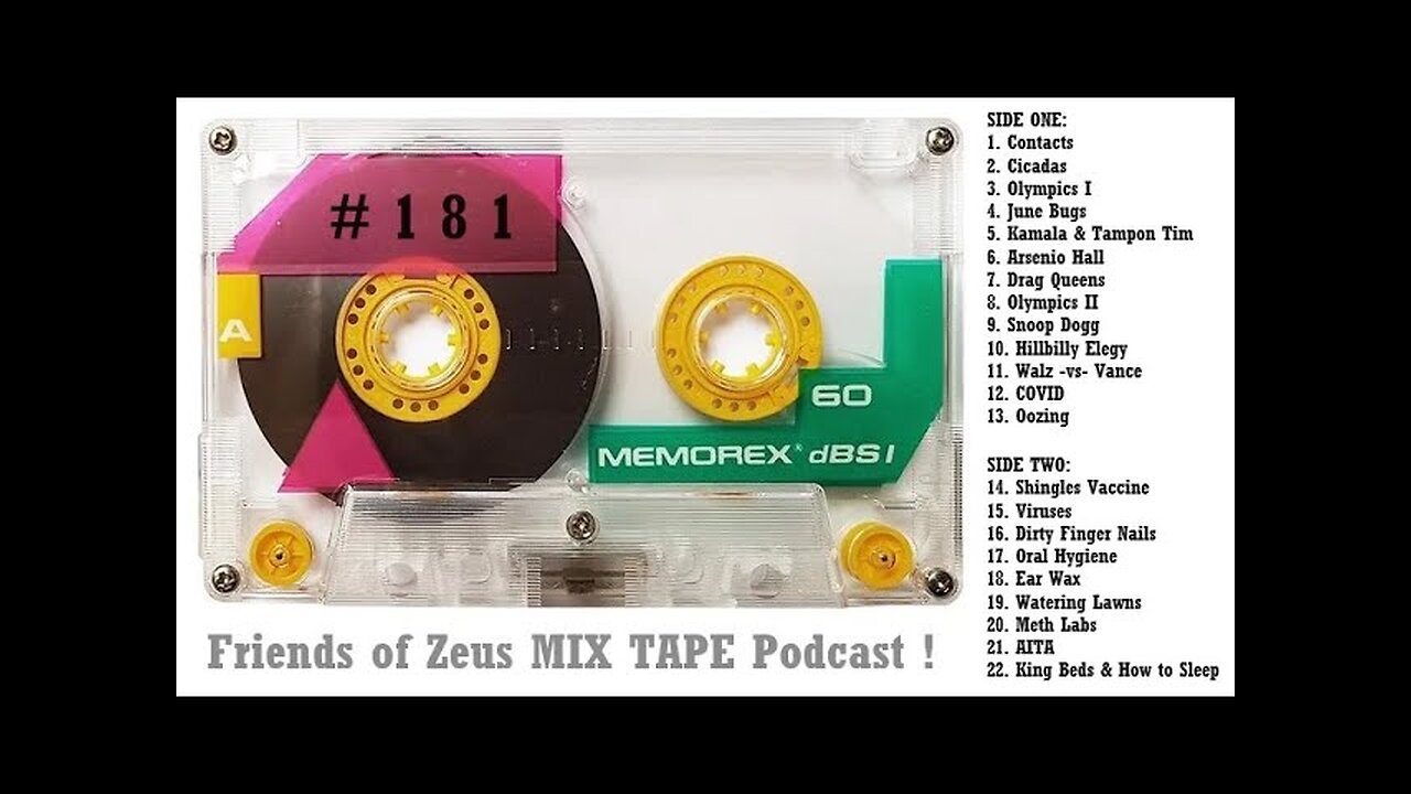 Friends of Zeus #181 - Mix Tape! (A collection of topics, old and new!)