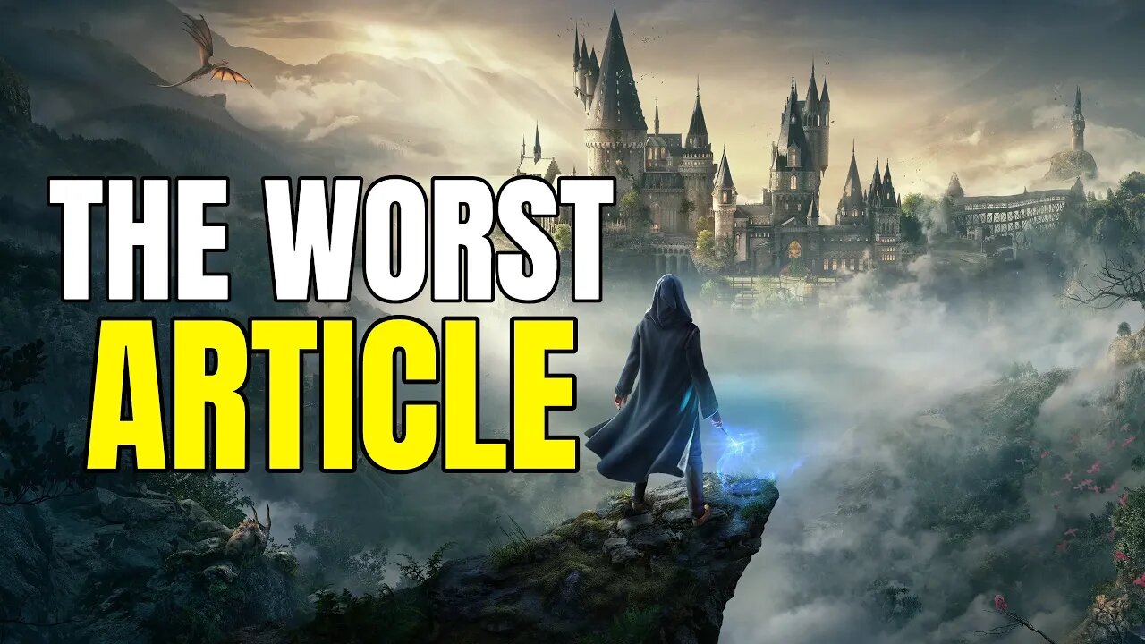 The Worst Hogwarts Legacy Article I've EVER Read - Boycott The Game? - REACTION