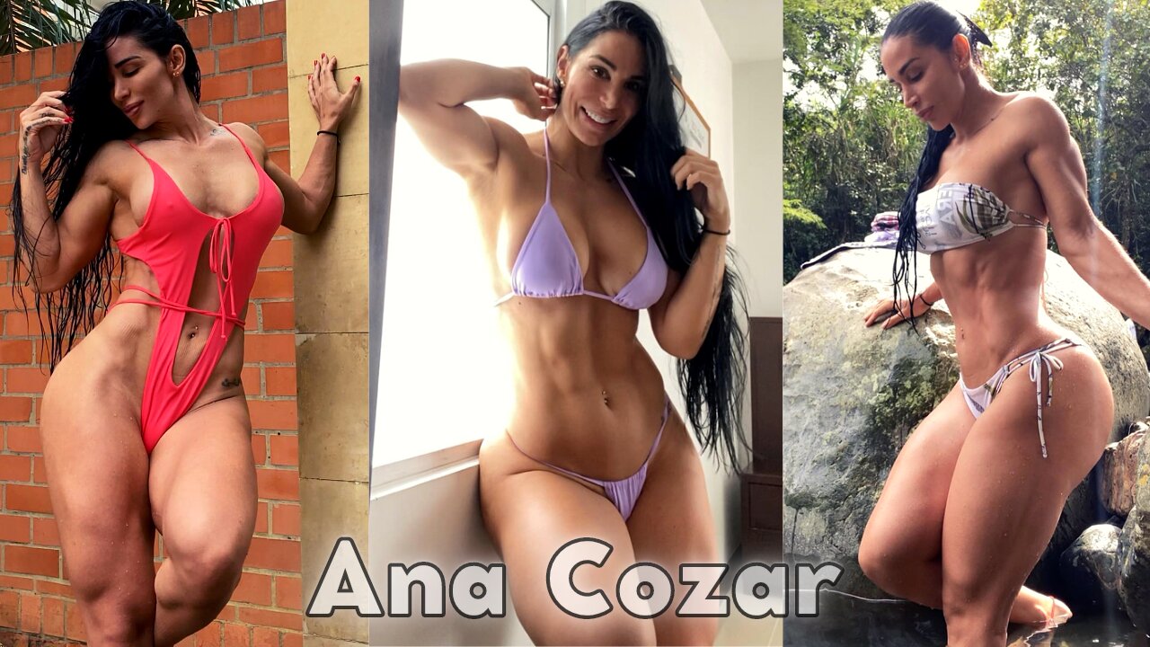 Ana Cozar, MODELO FITNESS que é um ÍCONE de CONDICIONAMENTO FÍSICO 'PERFEITA!' | Motivação Maromba