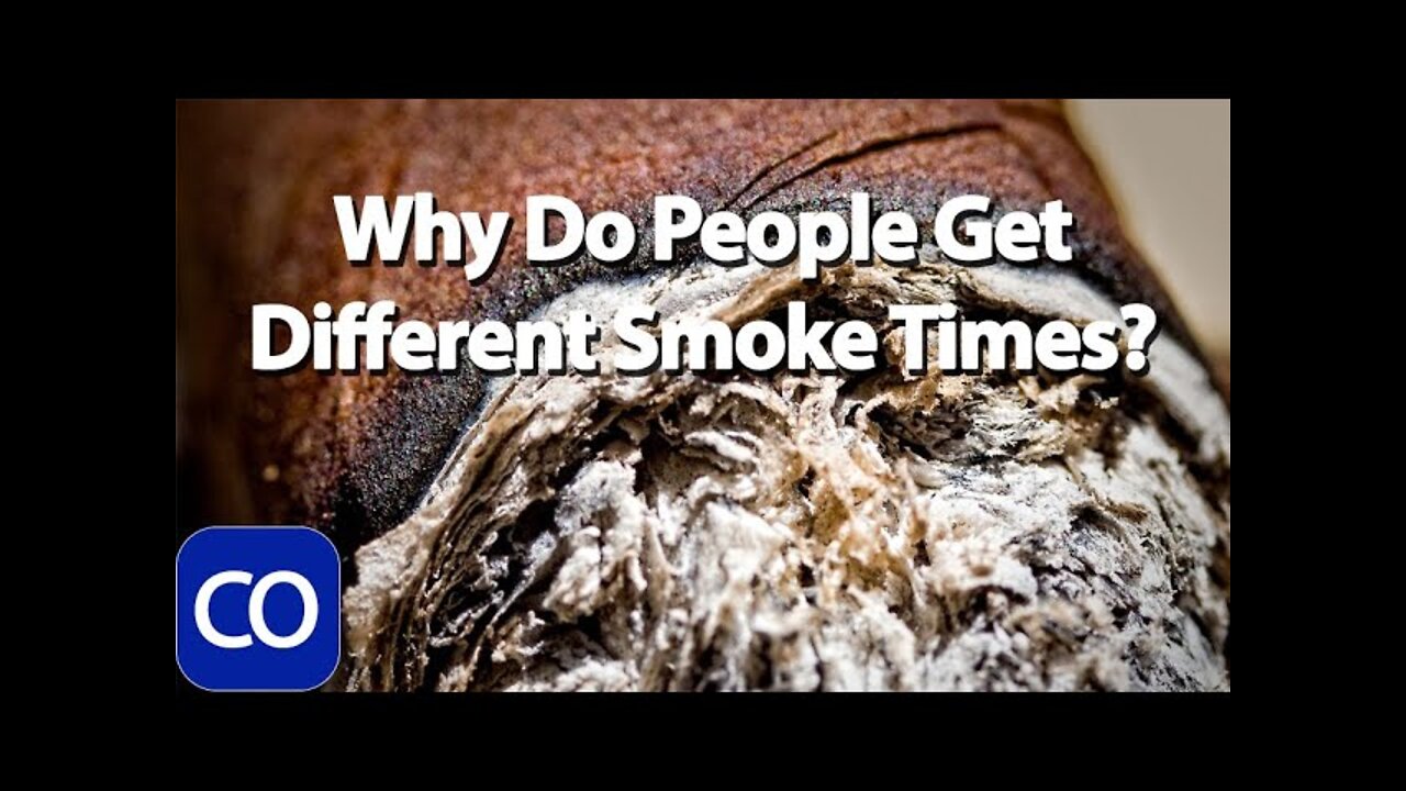 Why Do People Get Different Smoke Times