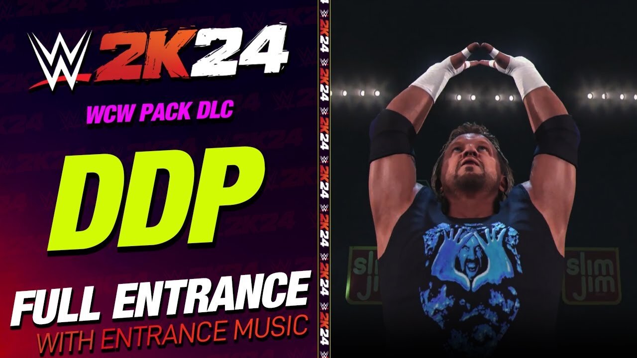 WWE 2k24 Dallas Diamond Page Entrance