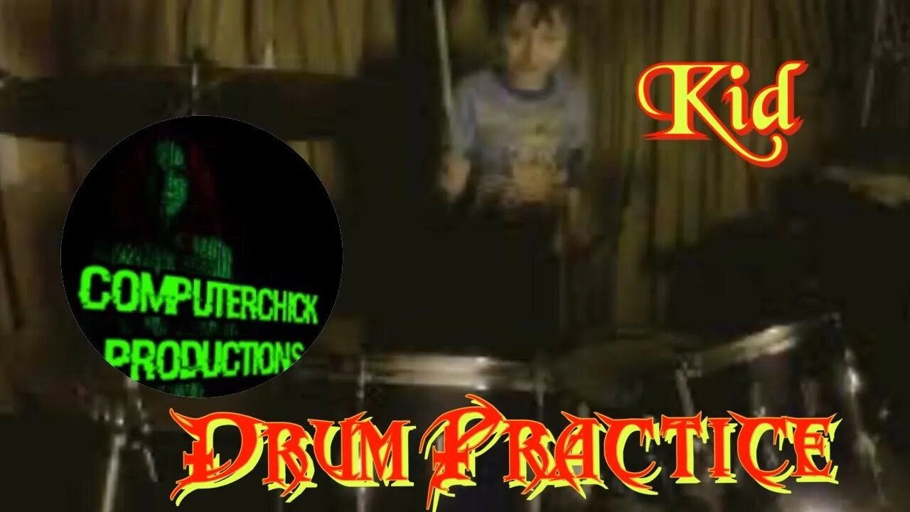 Little Boy Drumming