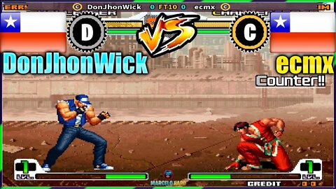 SNK vs. Capcom: SVC Chaos (DonJhonWick Vs. ecmx) [Chile Vs. Chile]