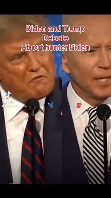 Trump and Biden debate