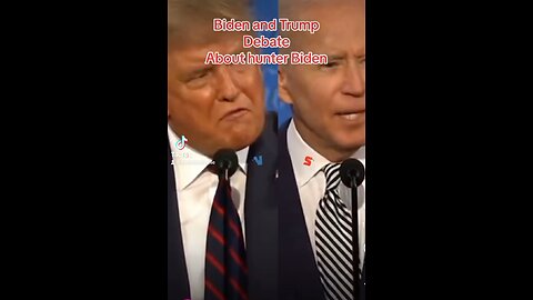 Trump and Biden debate