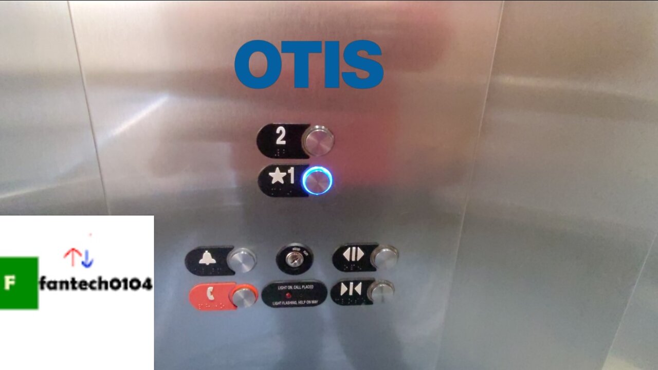 Otis Gen2 Traction Elevators @ Wallingford CT Rail/Amtrak Station - Wallingford, Connecticut