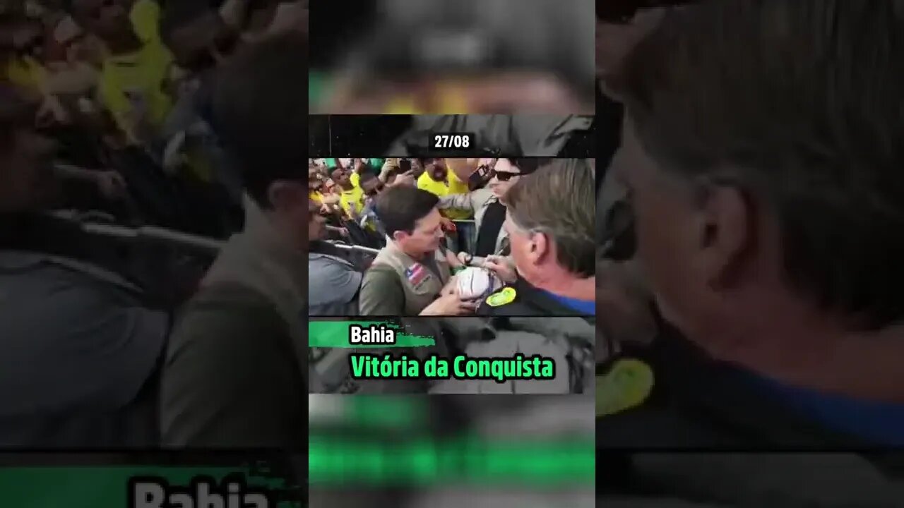 BOLSONARO - VITÓRIA DA CONQUISTA/BA (27/08/2022).