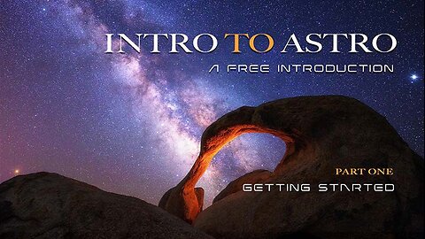 Intro to Astro - Getting Started, Pt 1 of 4
