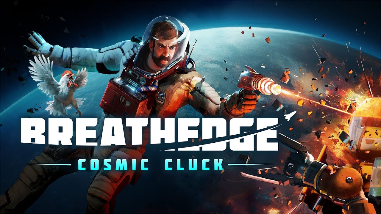 Breathedge: Cosmic Cluck - Launch Trailer | Meta Quest Platforms