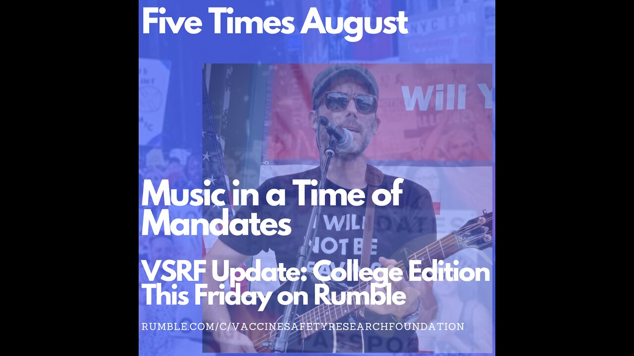 VSRF: College Edition, Episode 6--Music in a Time of Mandates