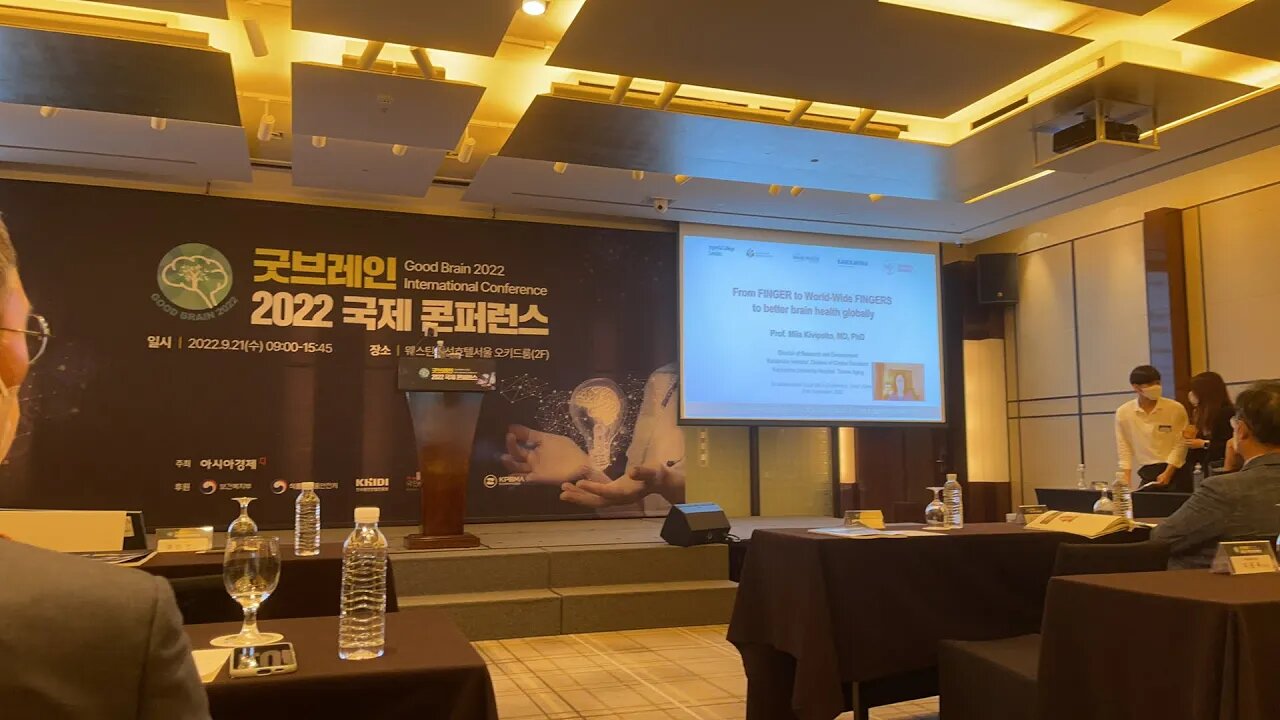 치매극복을 위한 국제협력 미야 카비펠토 월드 와이드 핑거스