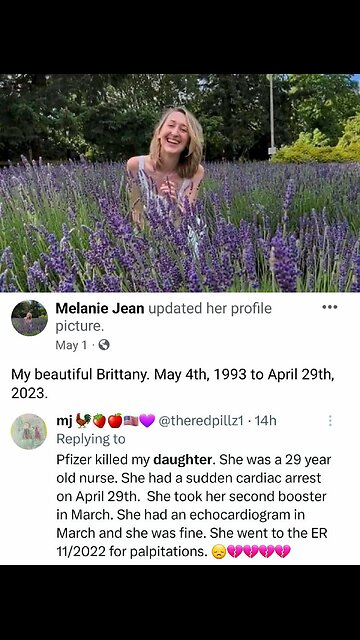 Pfizer announced on Friday the 13th that the mRNA death jab is the cause of,