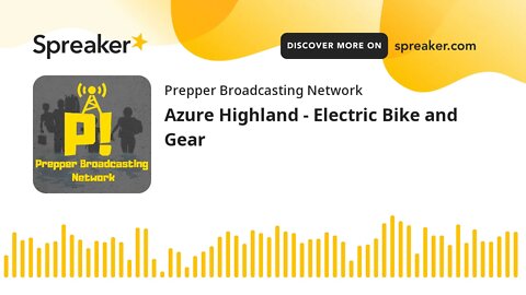 Azure Highland - Electric Bike and Gear