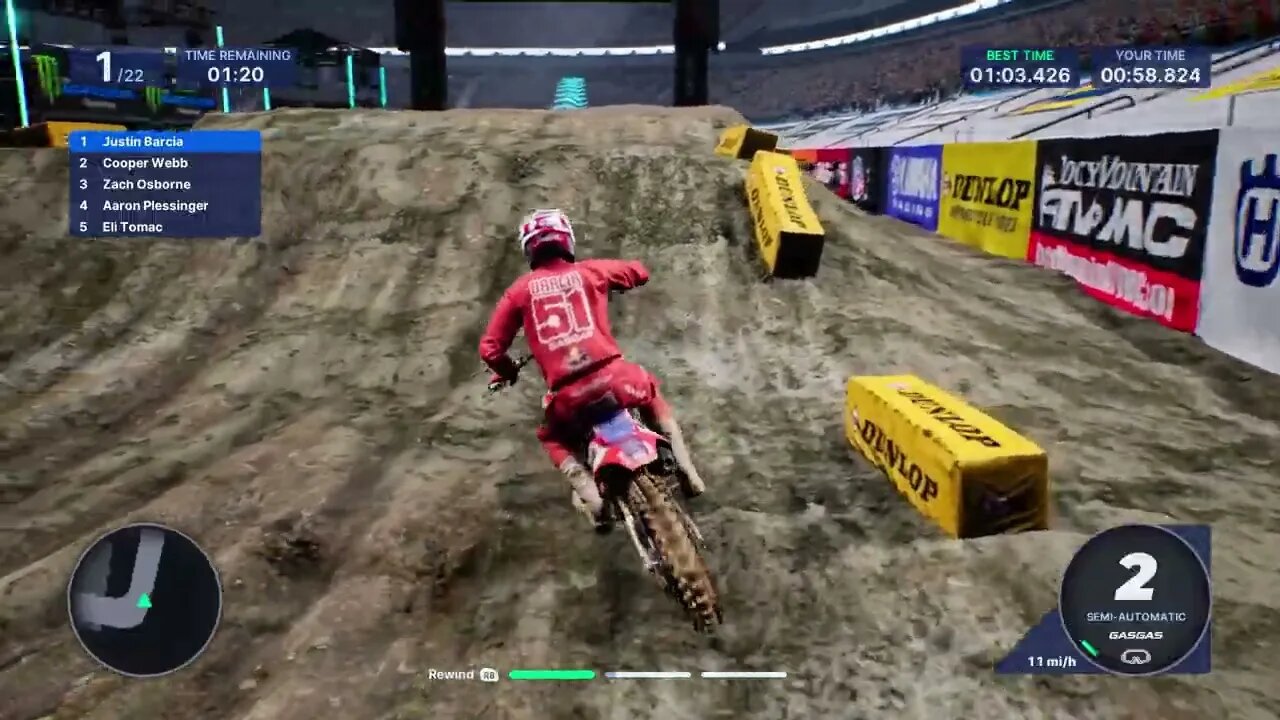 MONSTER ENERGY SUPERCROSS 5 - Gameplay PC [1080p 60fps]