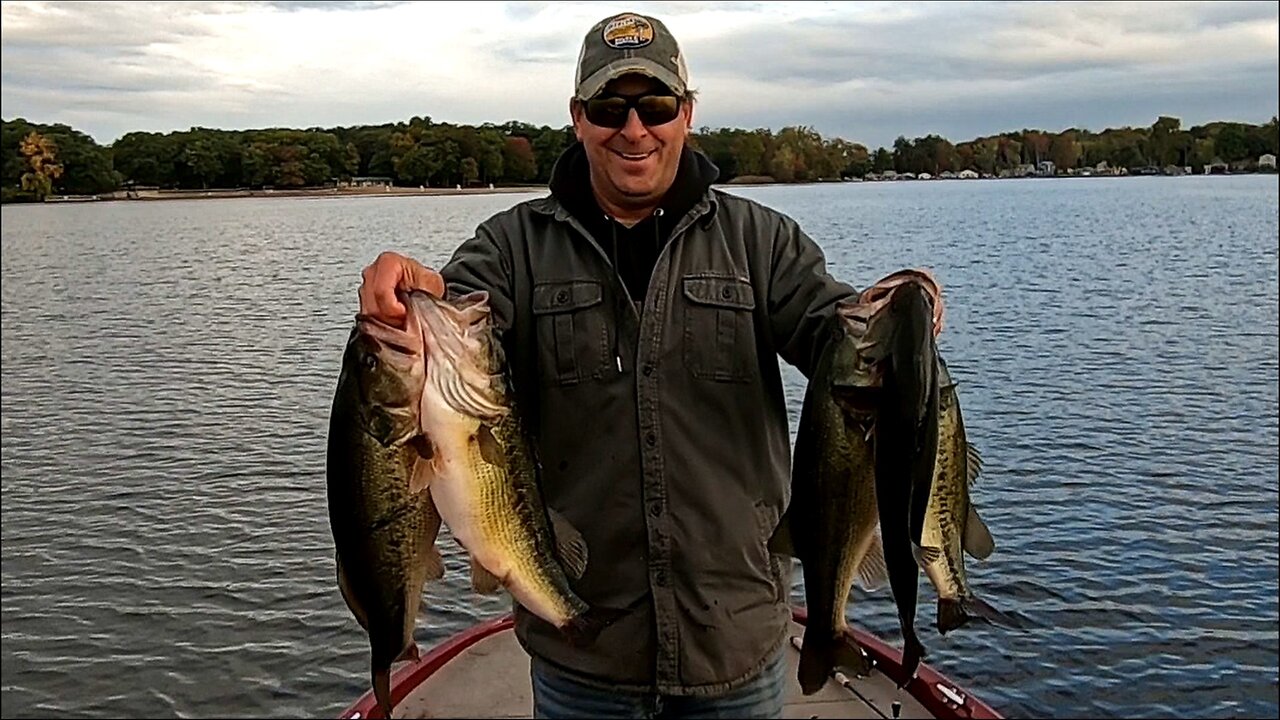 Catching Huge Bass in Fall