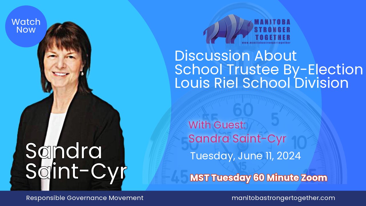 Tuesday June 11, 2024: Sandra Saint-Cyr, Educator