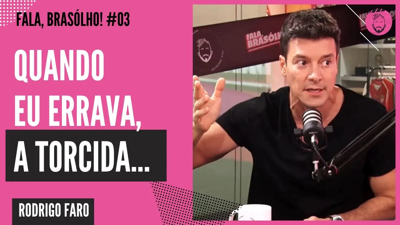 COMO FOI JOGAR COM A CAMISA DO FLAMENGO NO MARACANÃ LOTADO? | RODRIGO FARO - FALA, BRASÓLHO!