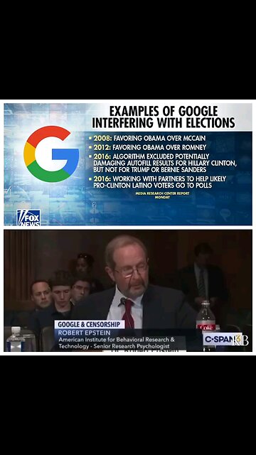 Robert Epstein told you about Google manipulation years ago!