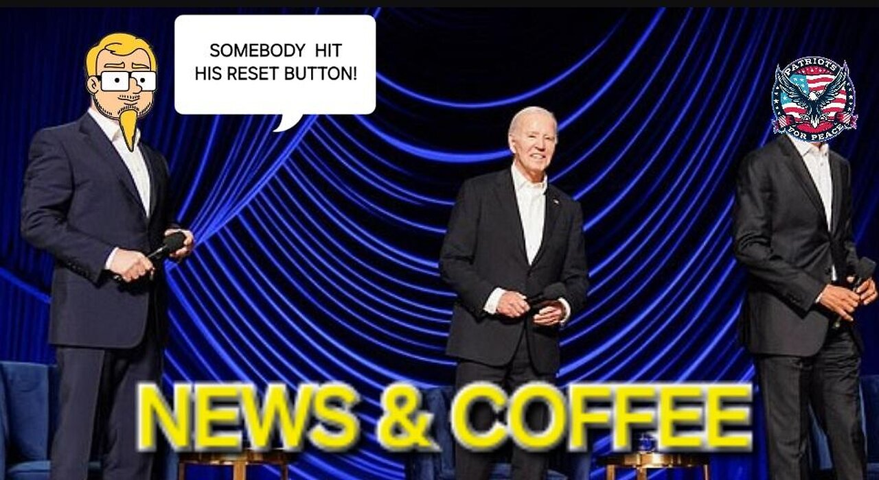 NEWS & COFFEE- CNN SAYS NO DEBATE STREAMS, BRITISH ACTIVIST AREESTED IN CANADA, AND MUCH MORE