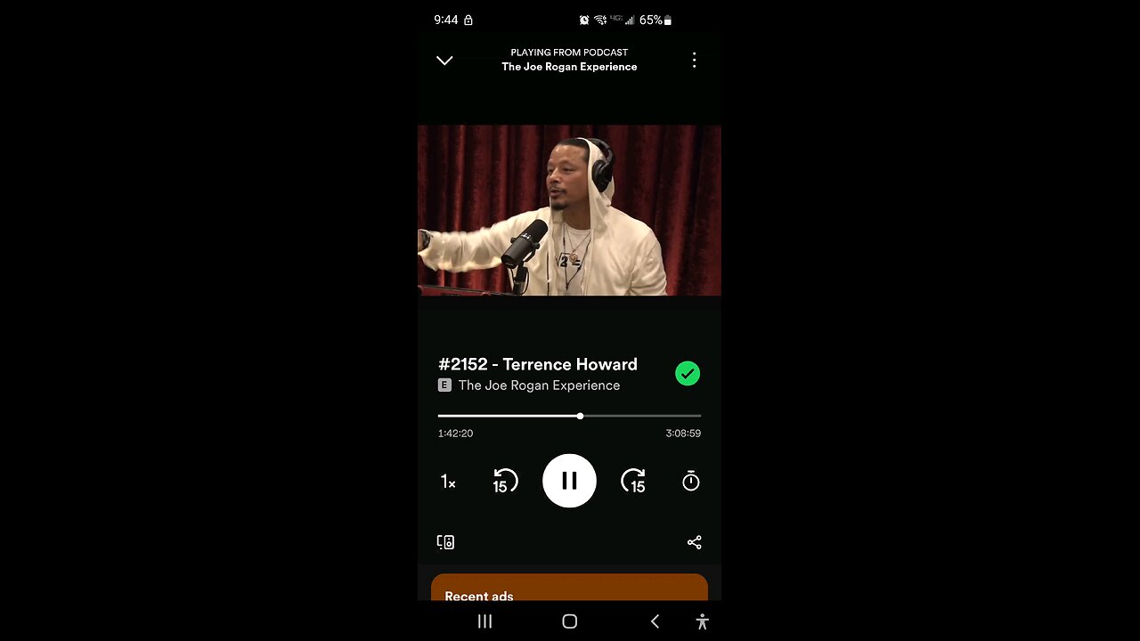 Terrence Howard on JRE spin