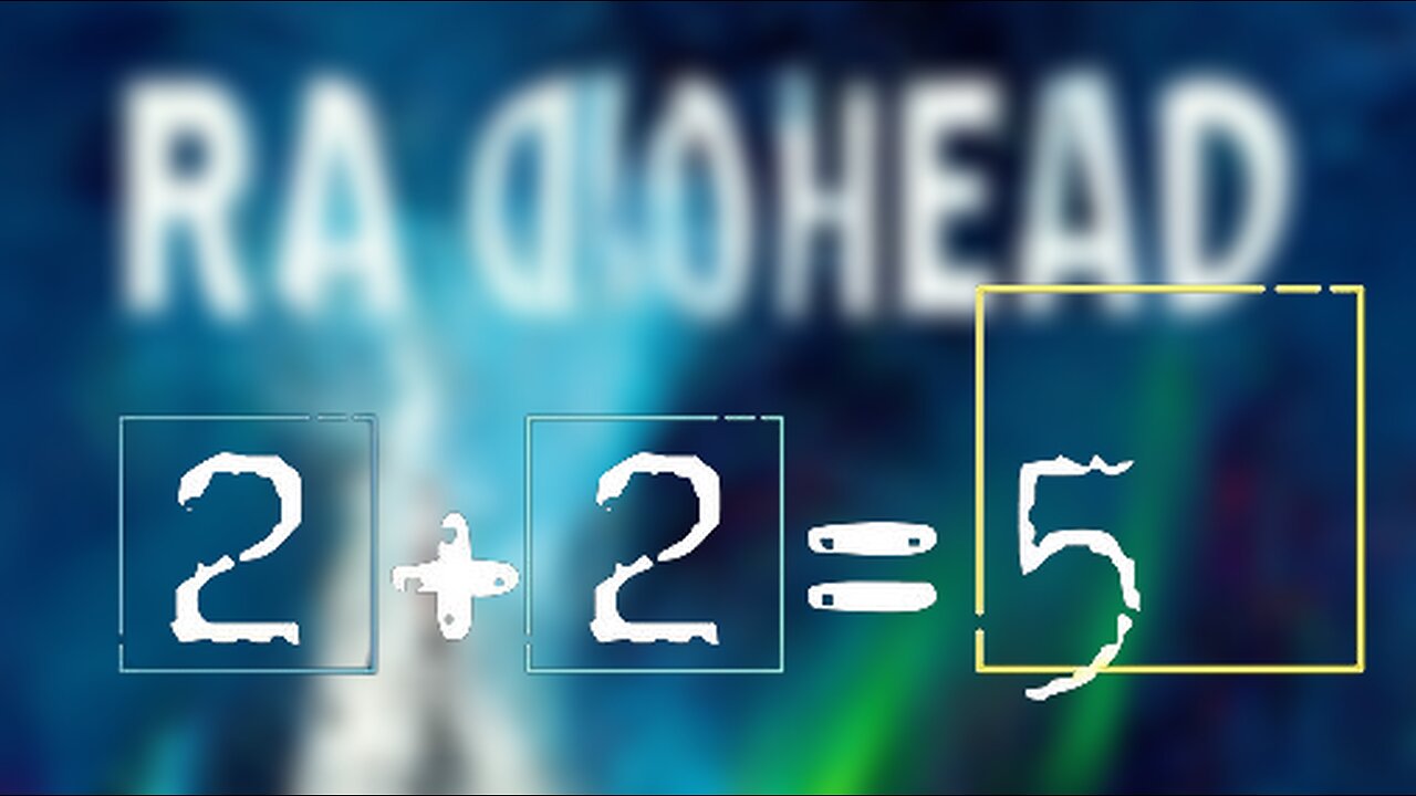 Radiohead - 2+2=5 (Live) – Lyrics video