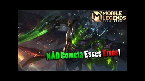 10 ERROS QUE TODO INICIANTE COMETE QUANDO COMEÇA SUA CONTA | MLBB