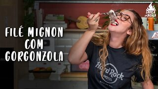 FILÉ MIGNON COM GORGONZOLA