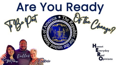 Are You Ready To Be A Part Of The Change: The Republic For The United States of America?