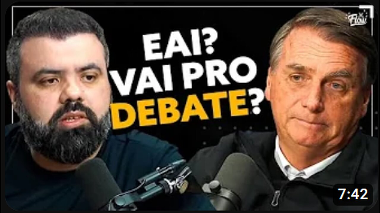BOLSONARO vai pros DEBATES?