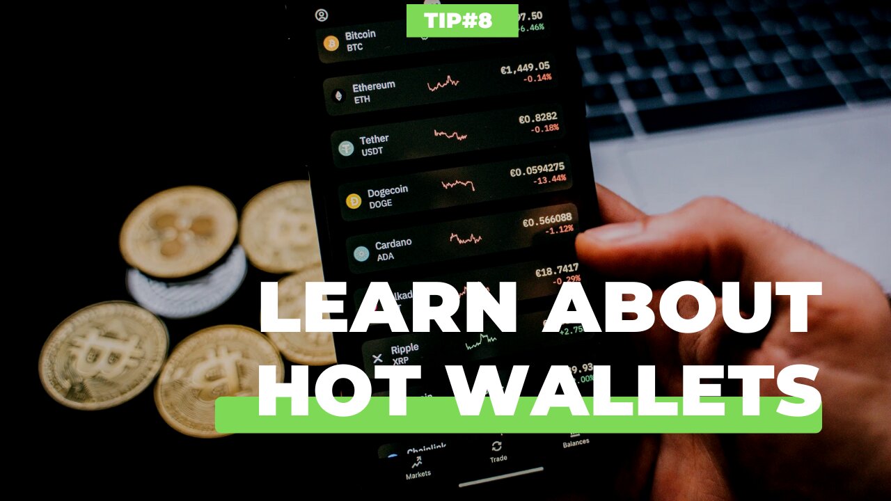 Learn About Hot Wallets In Crypto | Daily Tip #7 | The Daily Dollar |