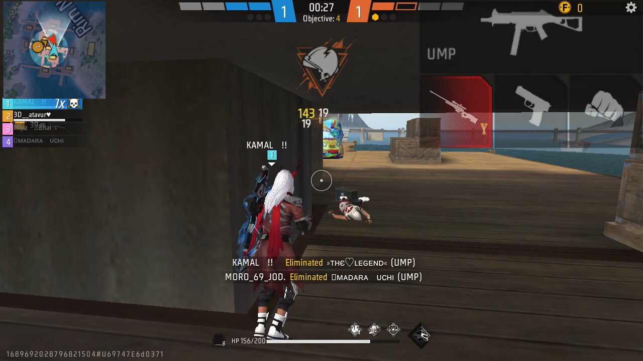 Free fire gameplay