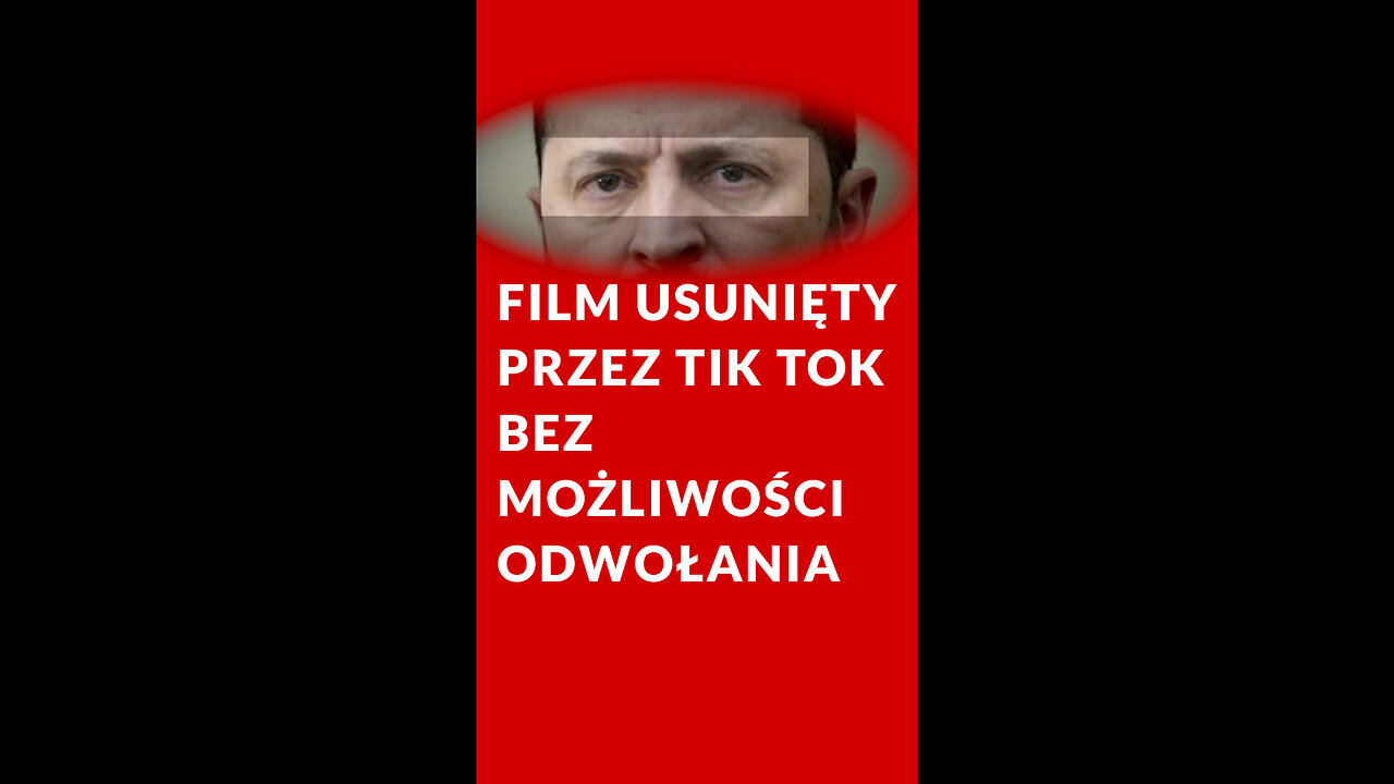 Film usunięty bez możliwości odwołania: „Zachód, Ukraina, demokracja. Hipnoza” (Analiza w minutę 7)