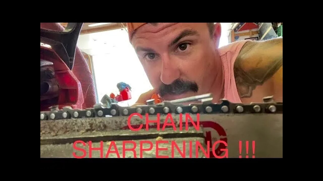 How to Sharpen a Chainsaw Chain