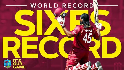 WORLD RECORD Number Of Sixes In An Innings | Windies Finest