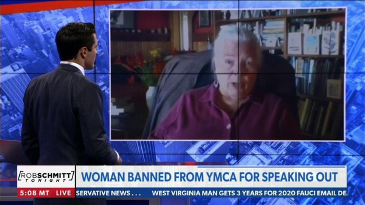 WOMAN BANNED FROM YMCA FOR SPEAKING OUT