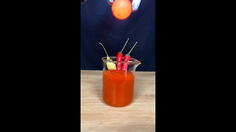 Hot red ball expariment