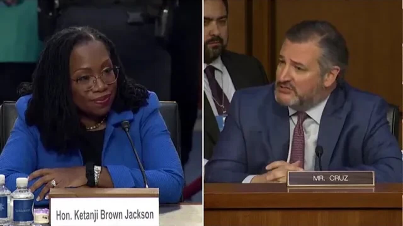 Sen Cruz to Judge Jackson, If I Claim to Be a Woman or an Asian Man, Would I Have Legal Standing?