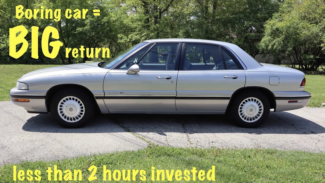 A big payday on this boring old Buick LeSabre flip with engine trouble