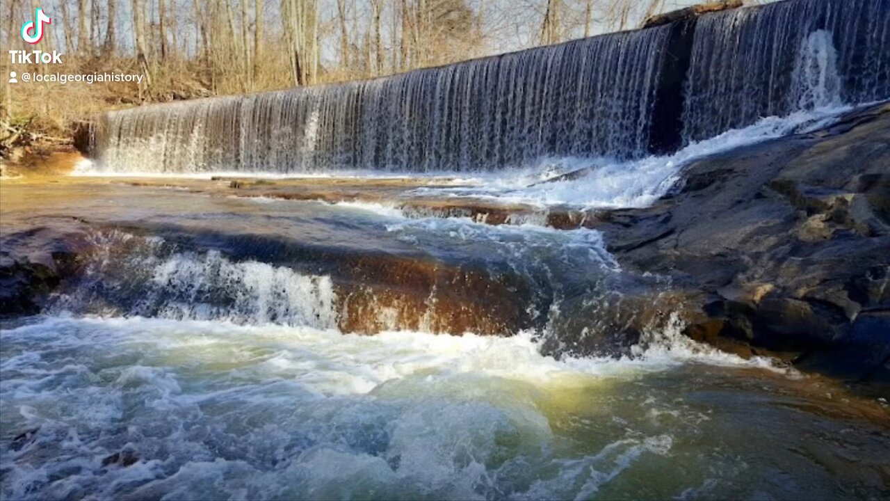 The hidden waterfall in metro Atlanta