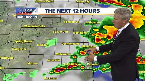 Brian Gotter's Wednesday 5pm Storm Team 4cast