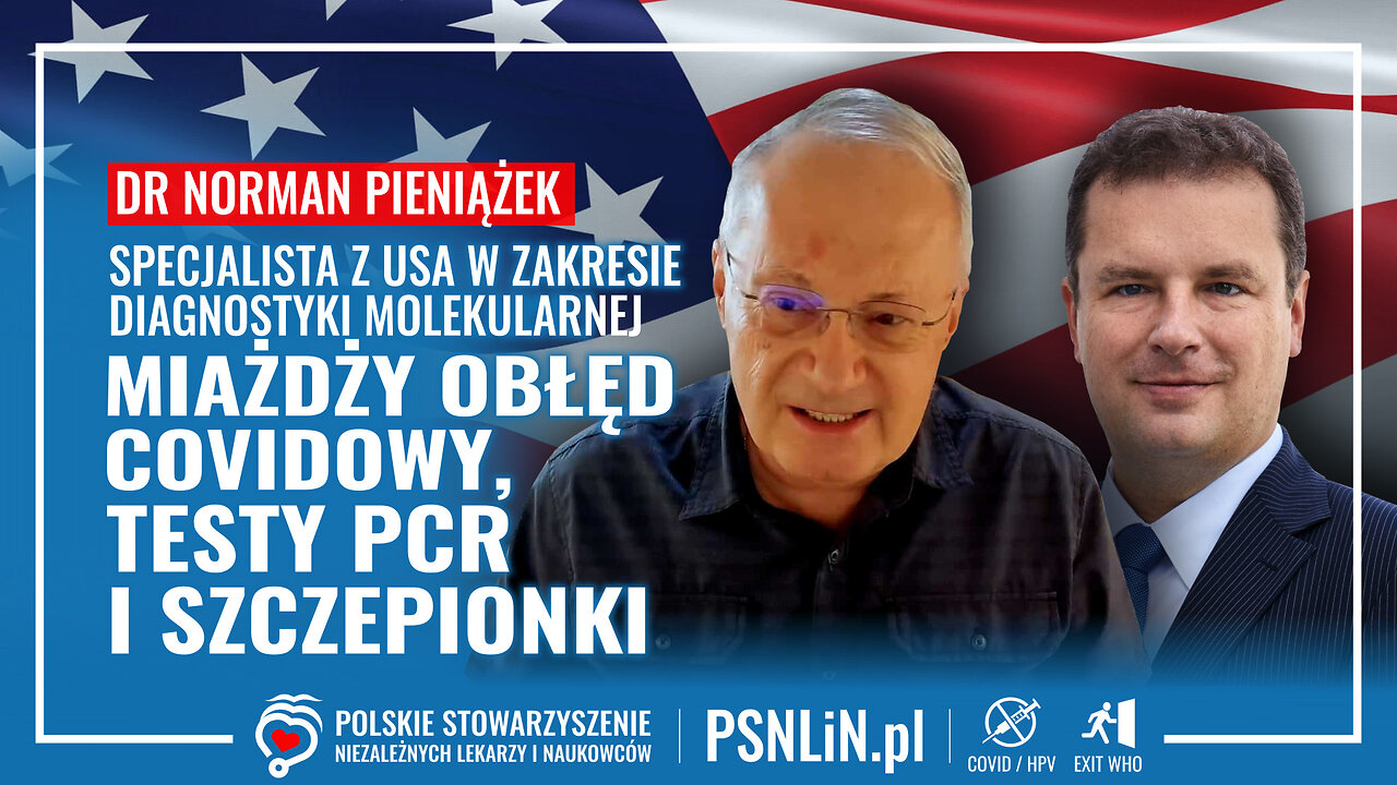 Dr Pieniążek miażdży obłęd Covidowy, testy PCR i szczepionki!