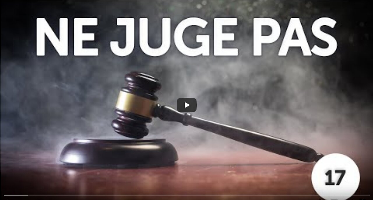 Pourquoi juger un autre est négatif