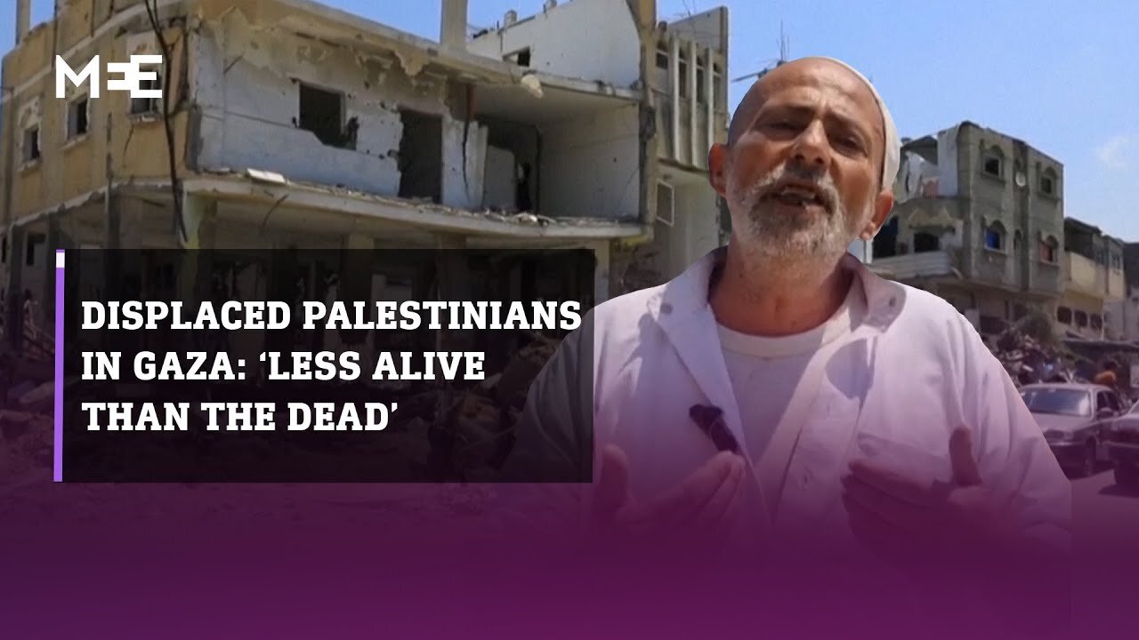 Palestinians in al-Maghazi refugee camp left with nowhere to go after Israeli evacuation orders
