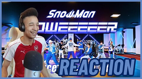 外国人がSnow Manの「POWEEEEER」のダンス練習に大興奮!?【爽快リアクション】