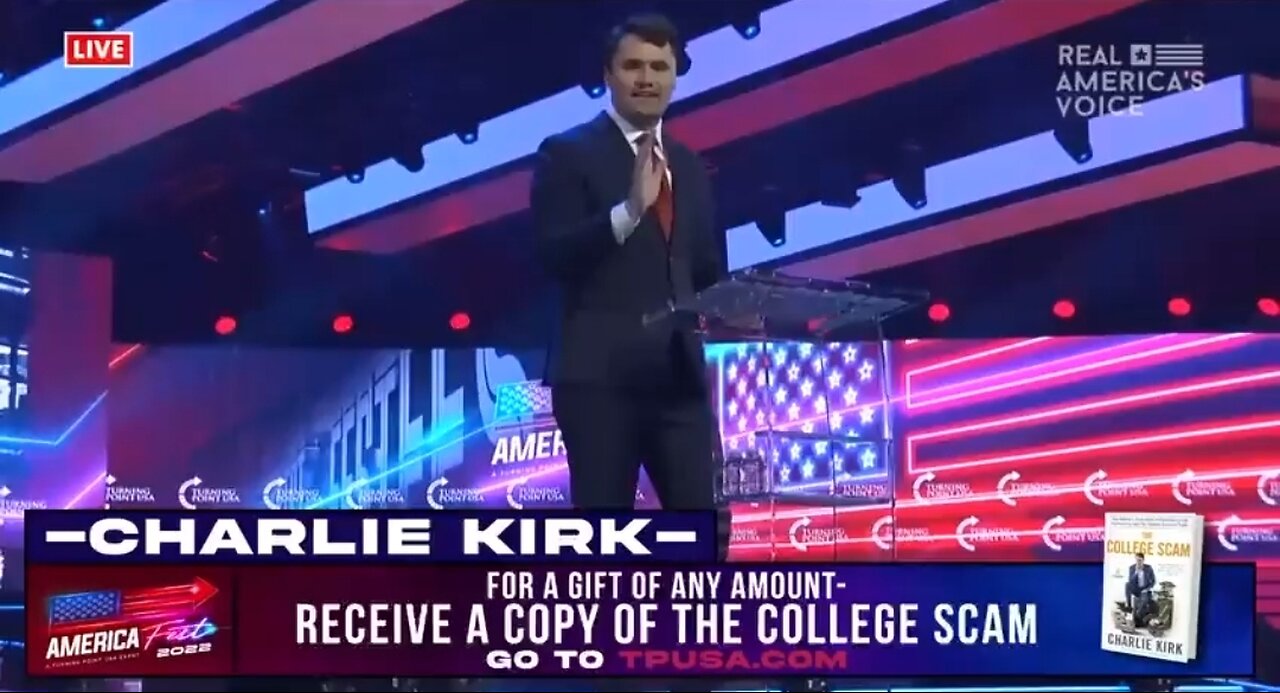 Charlie Kirk: This Is Our Vision For America...